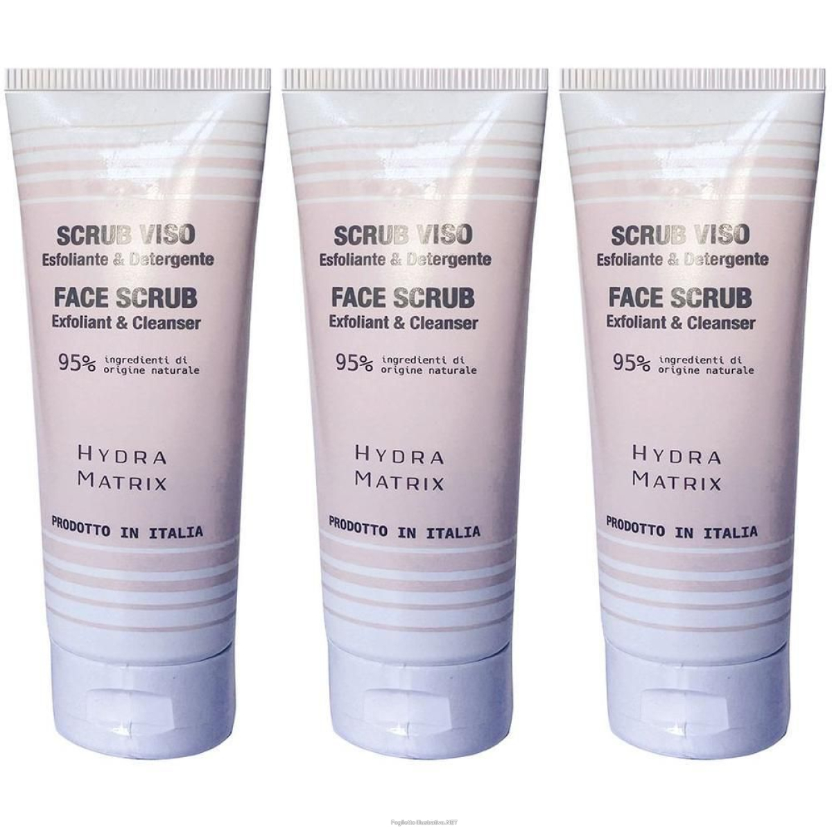 Trova prezzi di hydra scrub viso detergente 3x75 ml e compra online