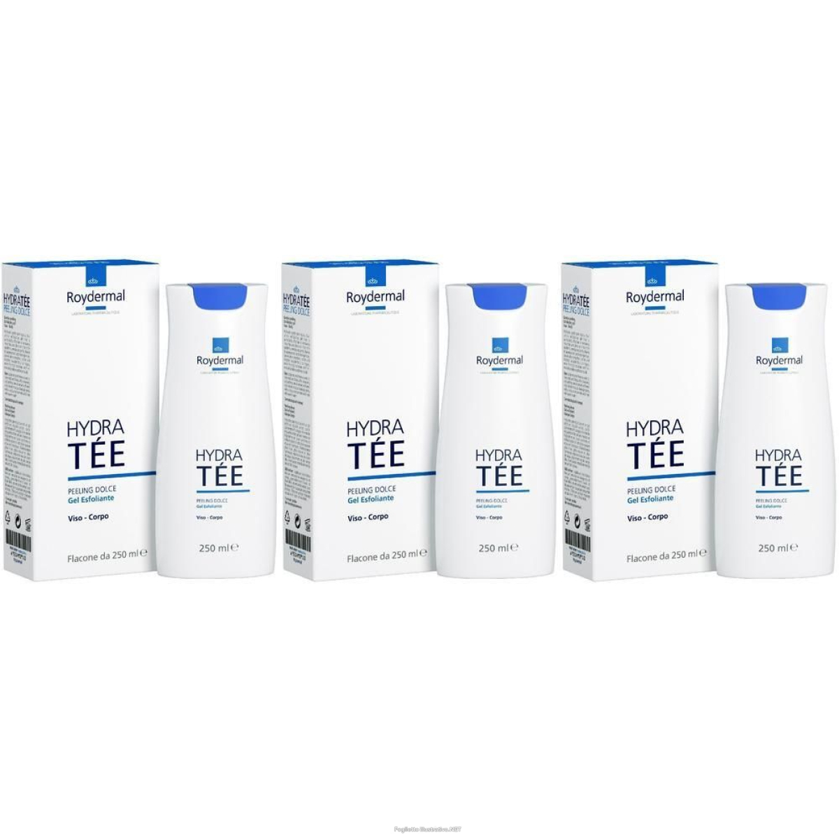 Trova prezzi di hydratee peeling dolce gel esfoliante viso corpo 250 ml 3x250 ml e compra online