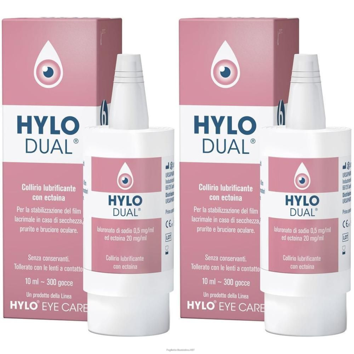Trova prezzi di hylo-dual collirio 2x10 ml gocce oftalmiche e compra online