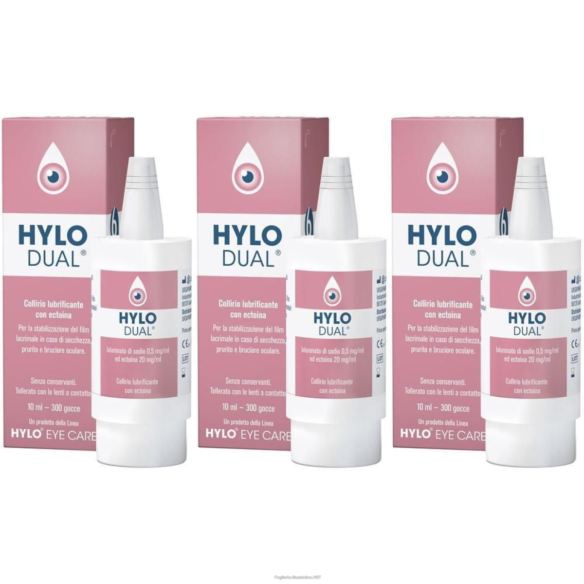 Trova prezzi di hylo-dual collirio 3x10 ml gocce oftalmiche e compra online