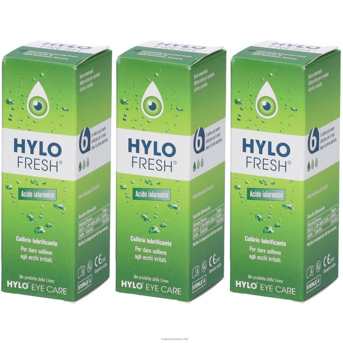 Trova prezzi di hylo fresh 3x10 ml gocce oftalmiche e compra online