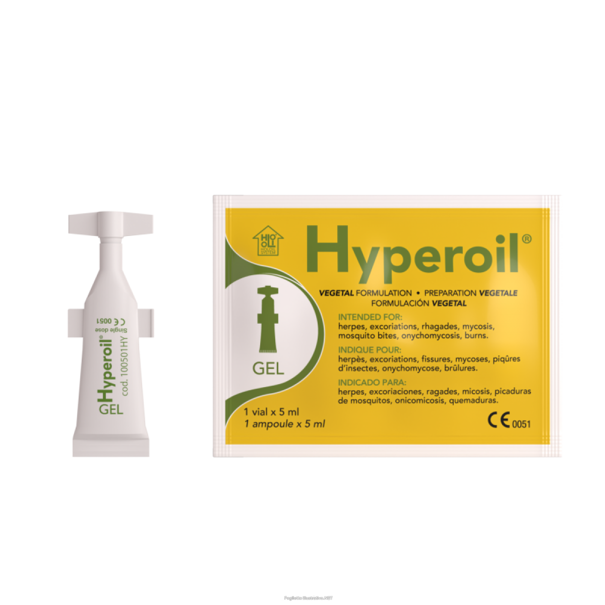 Trova prezzi di hyperoil gel fiala 5 ml e compra online