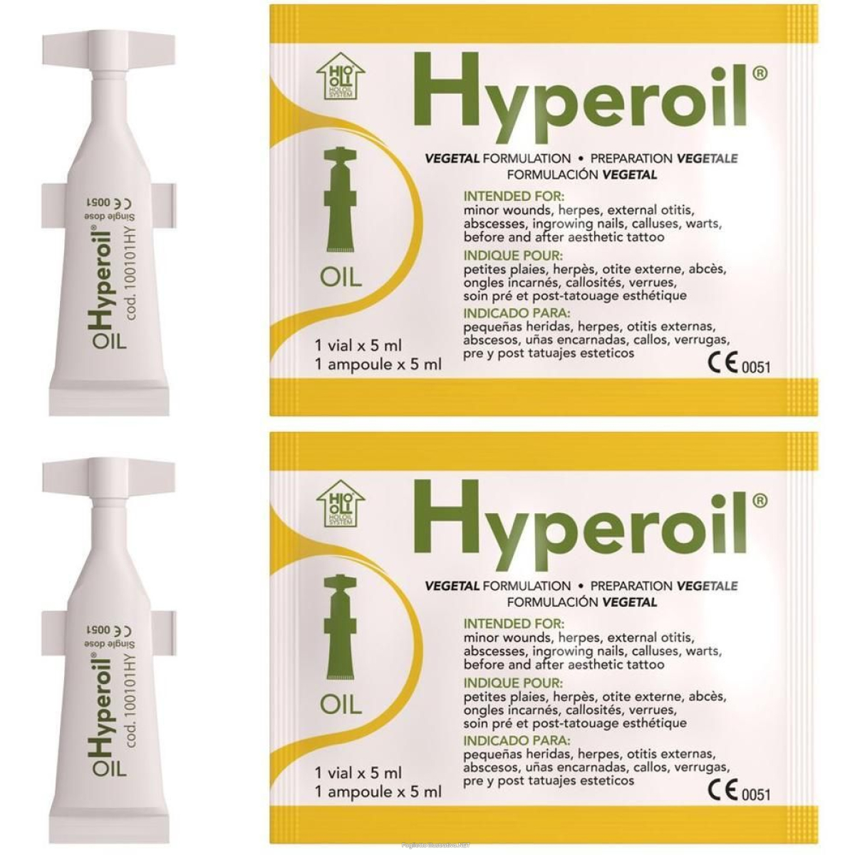 Trova prezzi di hyperoil olio fiala lesioni complesse 2x5 ml e compra online