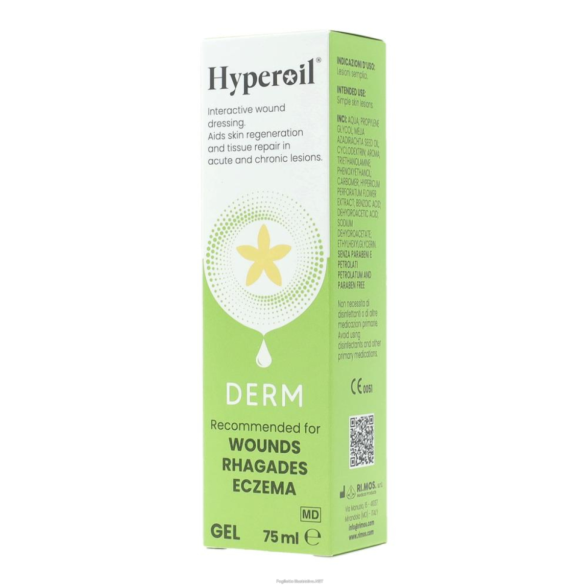 Trova prezzi di hyperoil tubo gel derm 75 ml lesioni semplici e compra online