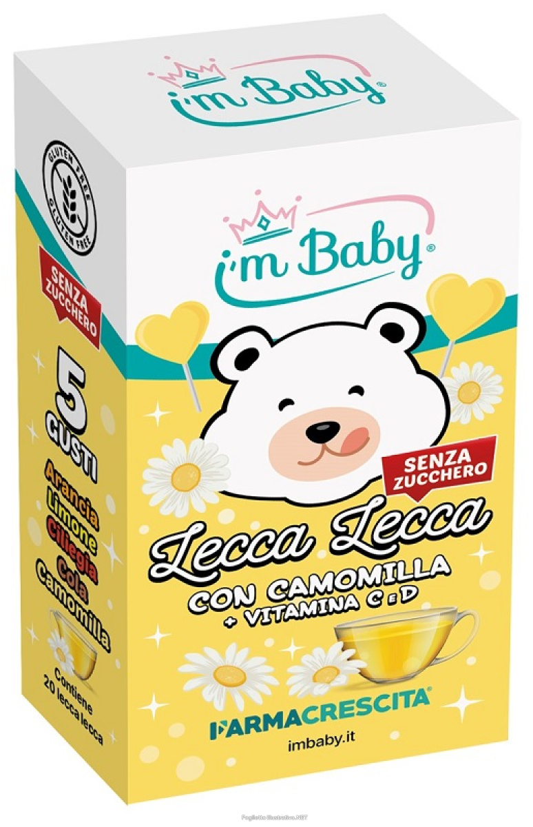 Cerca Offerte di i’m baby lecca lecca con camomilla e vitamine senza zucchero 20 pezzi e acquista online