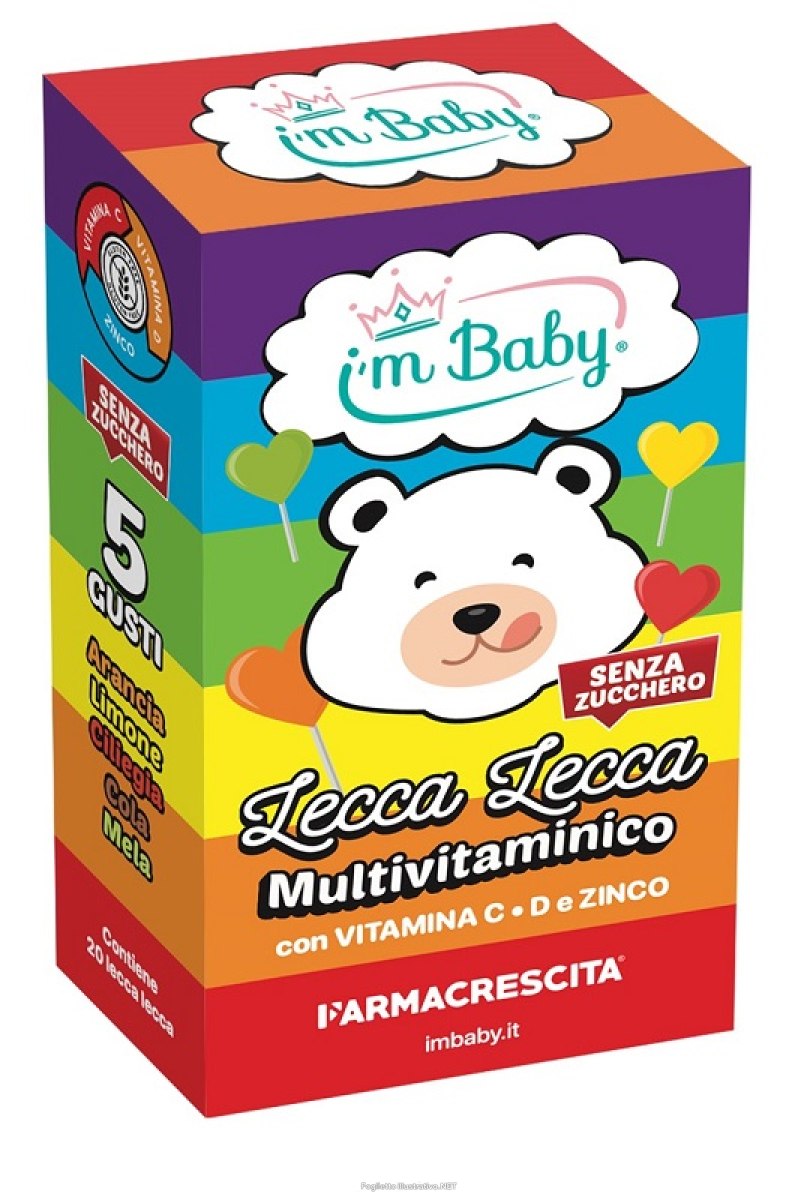 Cerca Offerte di i'm baby lecca lecca multivitaminico + vitamina c d + zinco 20 pezzi e acquista online