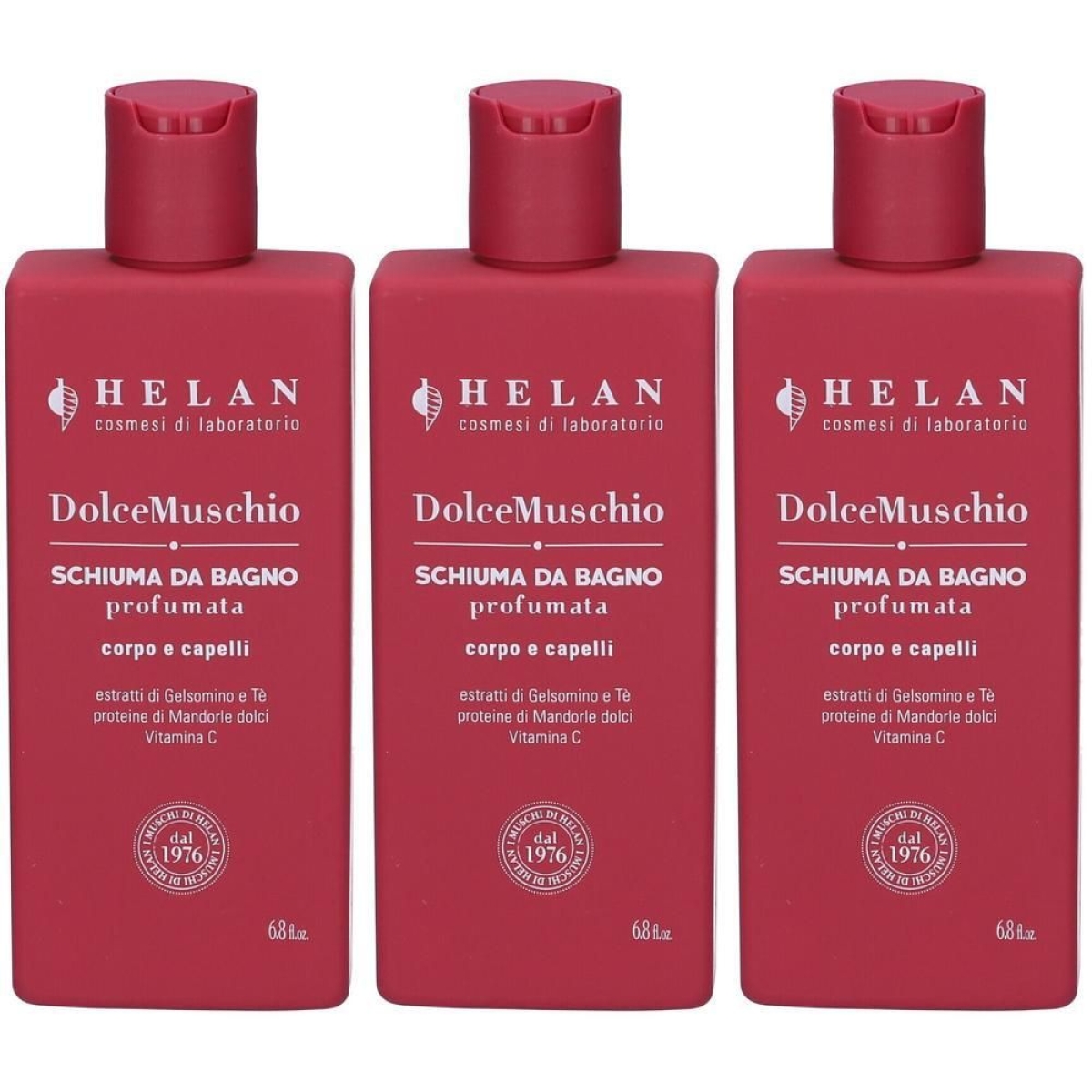 Cerca Offerte di I muschi di helan dolcemuschio schiuma da bagno profumata 3x200 ml e acquista online