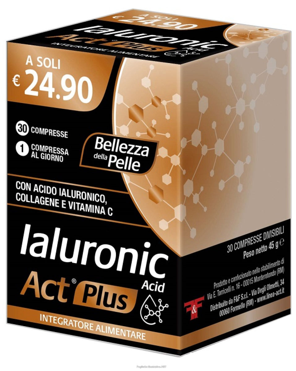 Cerca Offerte di ialuronic acid act plus 30 compresse divisibili e acquista online