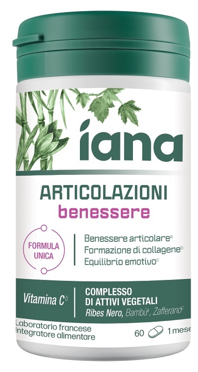 Cerca Offerte di Íana articolazioni benessere integratore per la funzionalità articolare e il normale equilibrio emotivo 60 compresse e acquista online