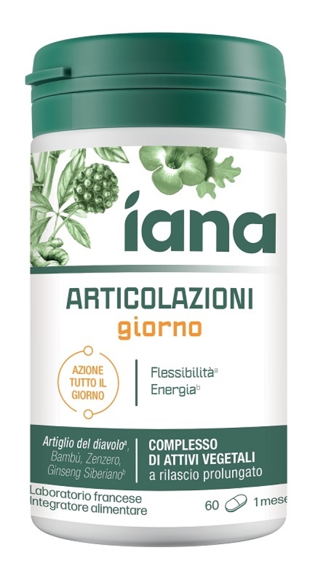 Cerca Offerte di Íana articolazioni giorno integratore per il benessere articolare e l'energia fisica e mentale 60 compresse e acquista online