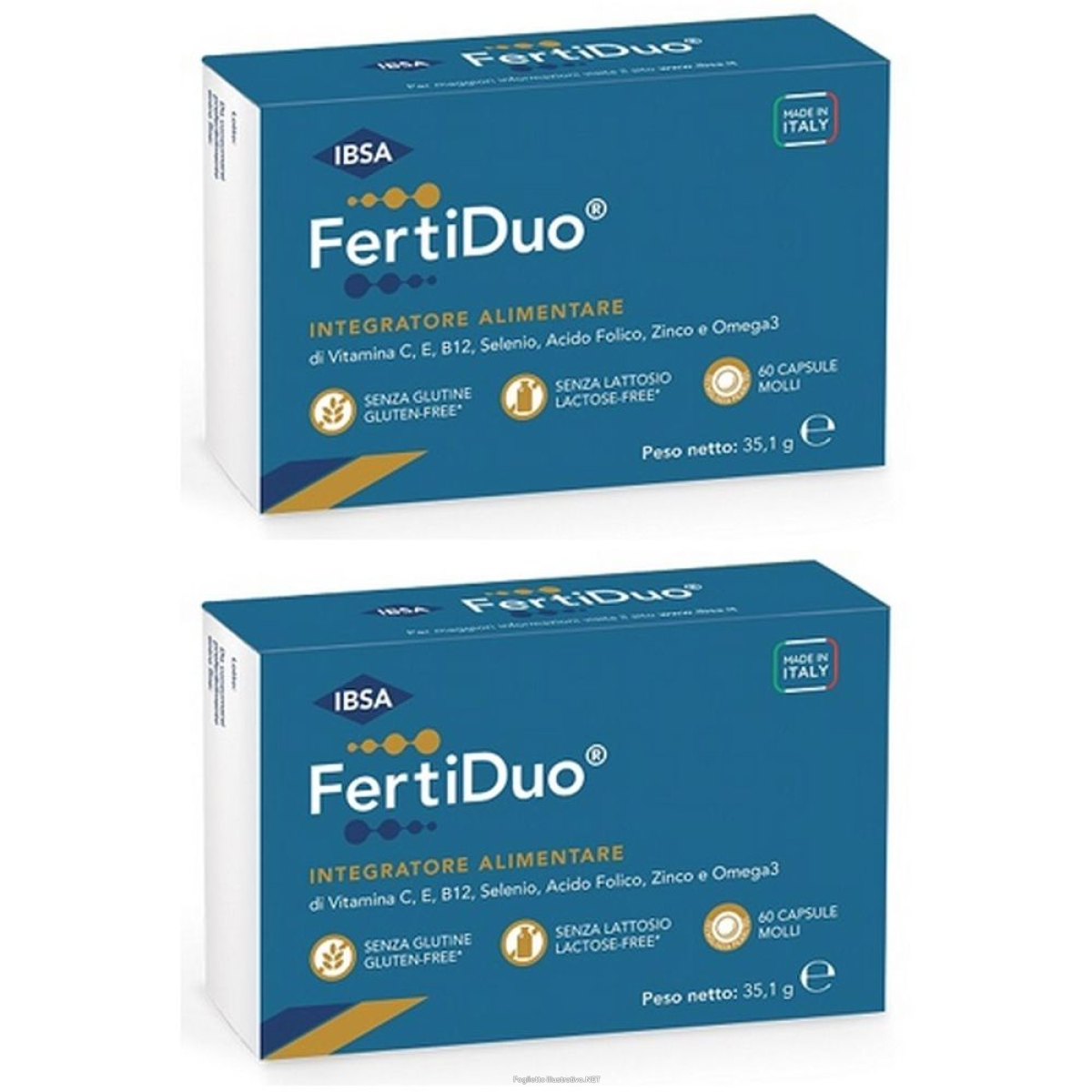 Cerca Offerte di ibsa fertiduo compresse set da 2 2x35,1 g capsule e acquista online