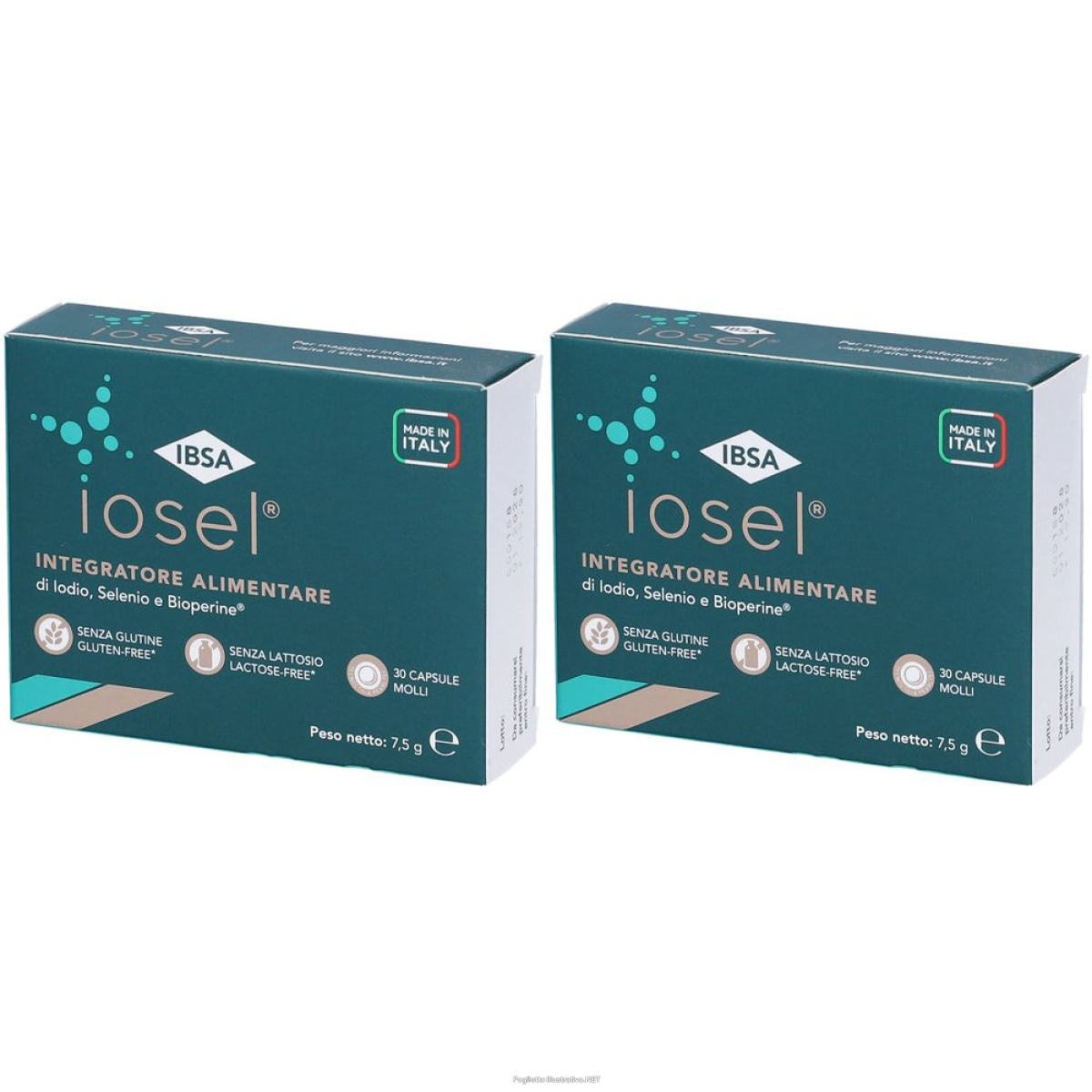 Cerca Offerte di ibsa iosel capsule molli integratore alimentare set da 2 2x7,5 g capsu e acquista online