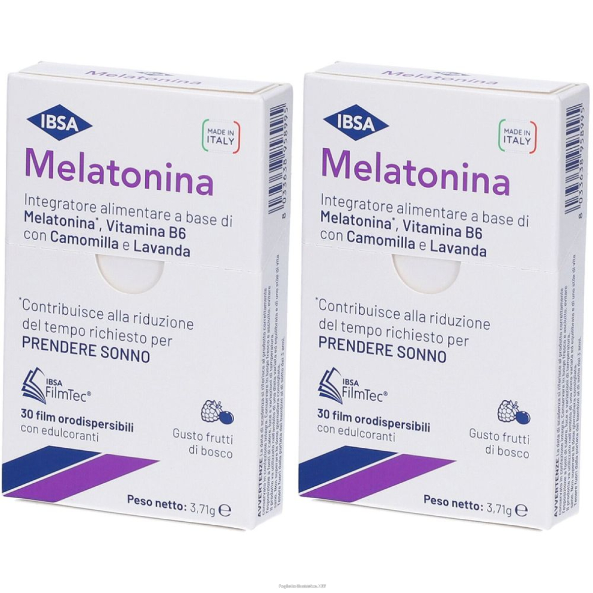 Cerca Offerte di ibsa melatonina film orodispersibili set da 2 2x3,71 g orodispers e acquista online