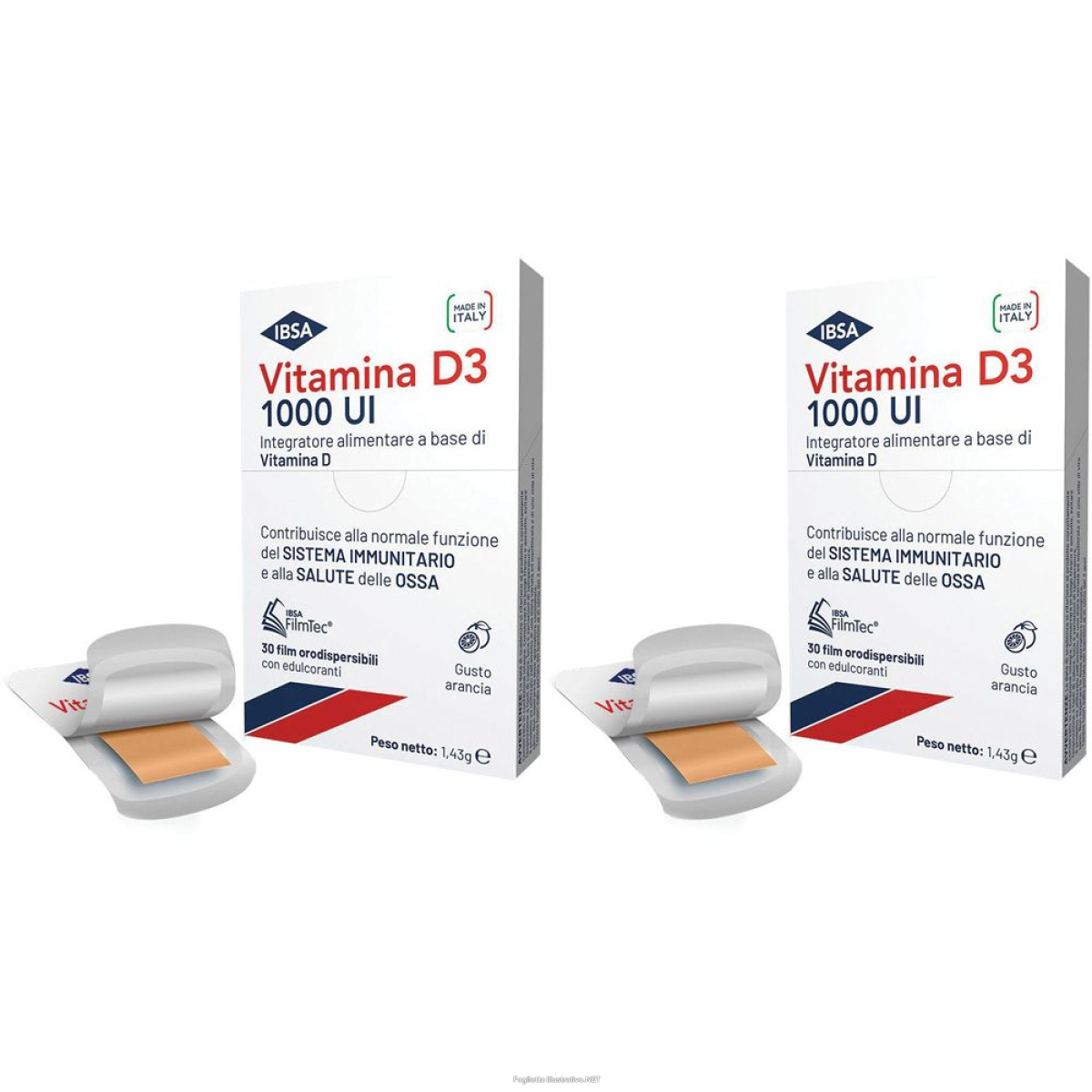 Cerca Offerte di ibsa vitamina d3 1000ui film orodispersibili set da 2 2x1,43 g or e acquista online