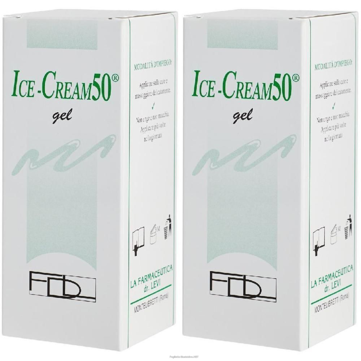Cerca Offerte di ice cream 50 gel mentolo ml 2x50 ml e acquista online