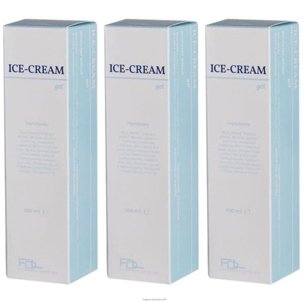 Cerca Offerte di ice cream gel mentolo 100 ml 3x100 ml e acquista online