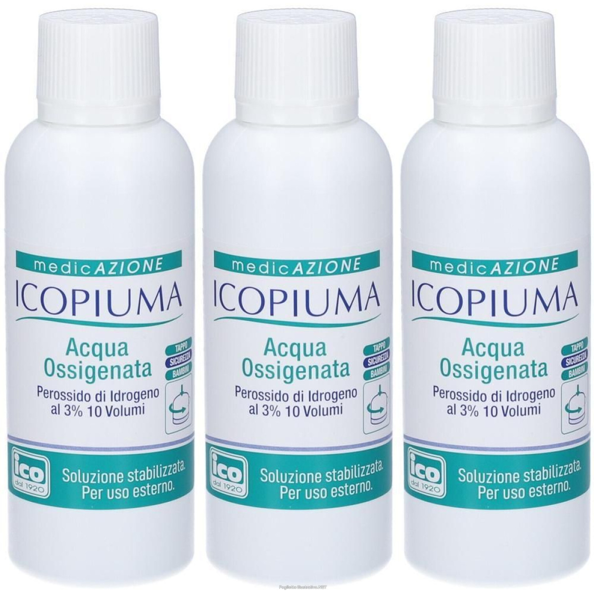 Cerca Offerte di icopiuma acqua ossigenata perossido di idrogeno 3 % 3x250 ml soluzione e acquista online