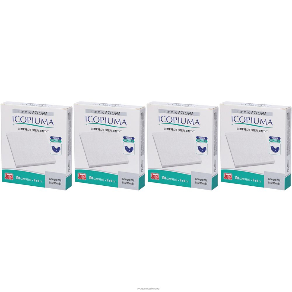 Cerca Offerte di icopiuma compresse sterili in tnt set da 4 4x100 pz e acquista online