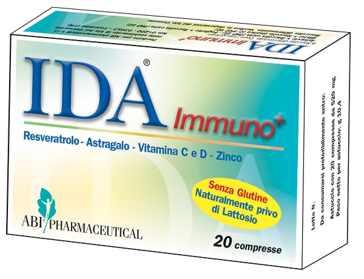 Cerca Offerte di Ida immuno+ 20 compresse senza glutine naturalmente privo di lattosio e acquista online