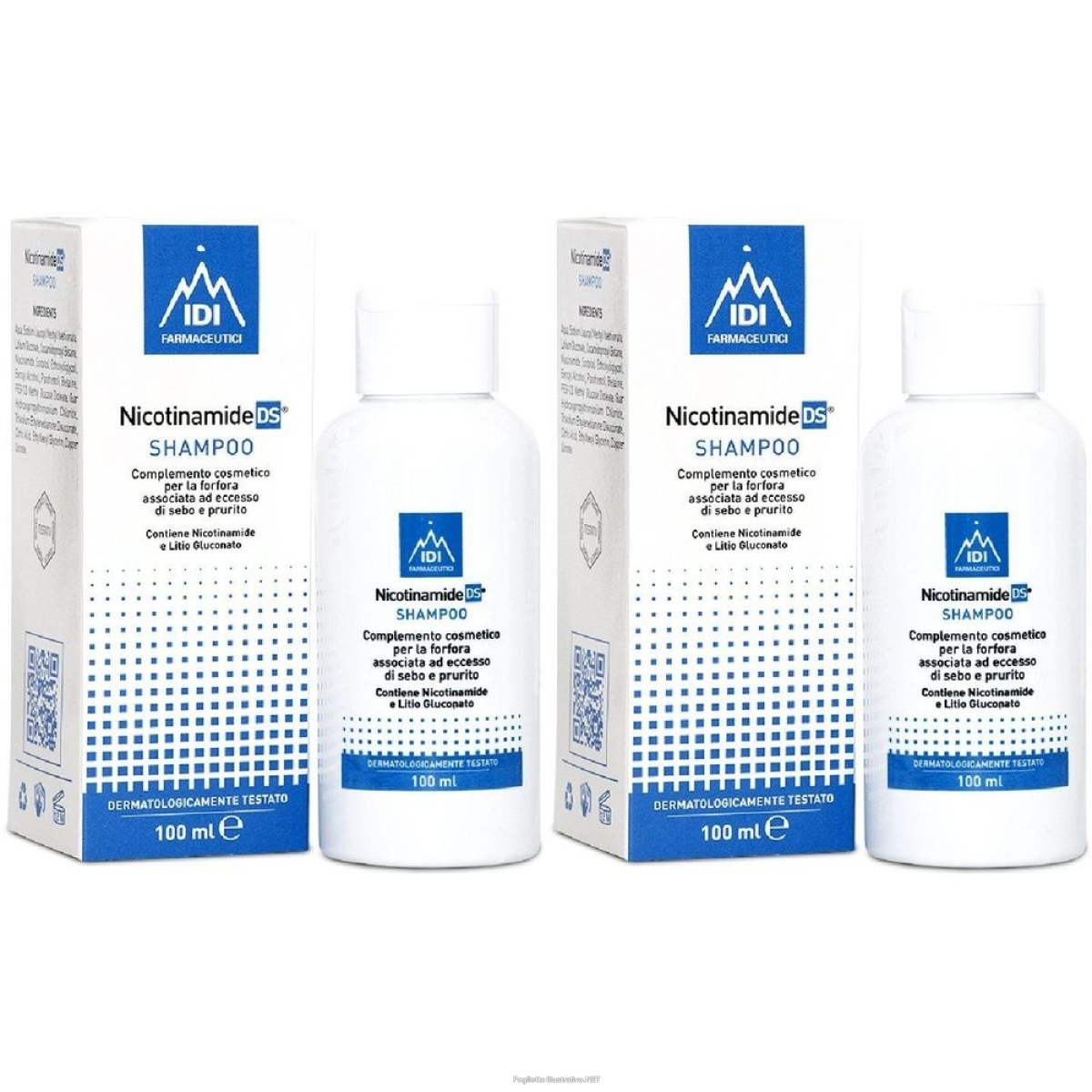 Cerca Offerte di idi farmaceutici nicotinamide ds shampoo set da 2 2x100 ml e acquista online