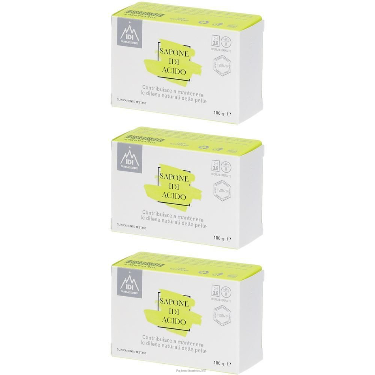 Cerca Offerte di idi farmaceutici sapone acido idi 3x100 g e acquista online