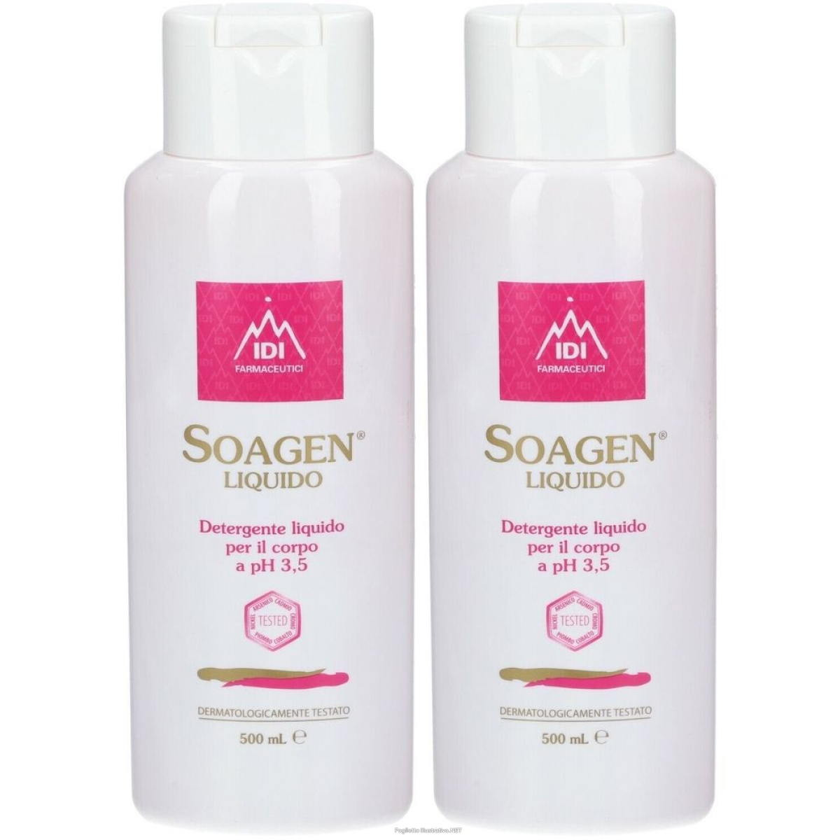 Cerca Offerte di idi farmaceutici soagen liquido set da 2 2x500 ml soluzione e acquista online