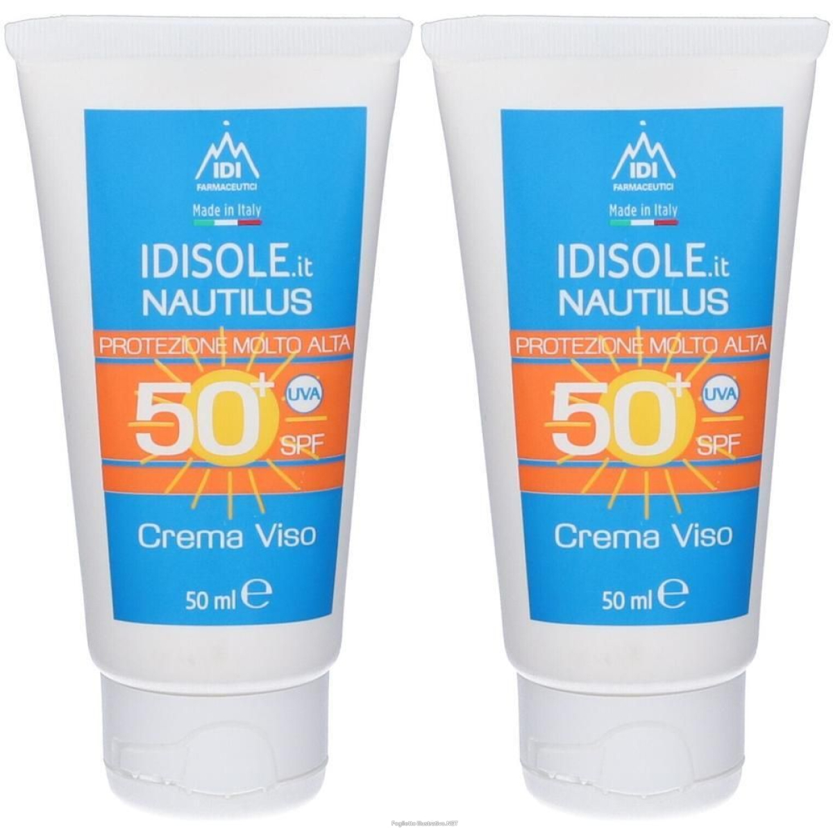 Cerca Offerte di idisole.it nautilus crema solare viso spf50+ 2x50 ml e acquista online