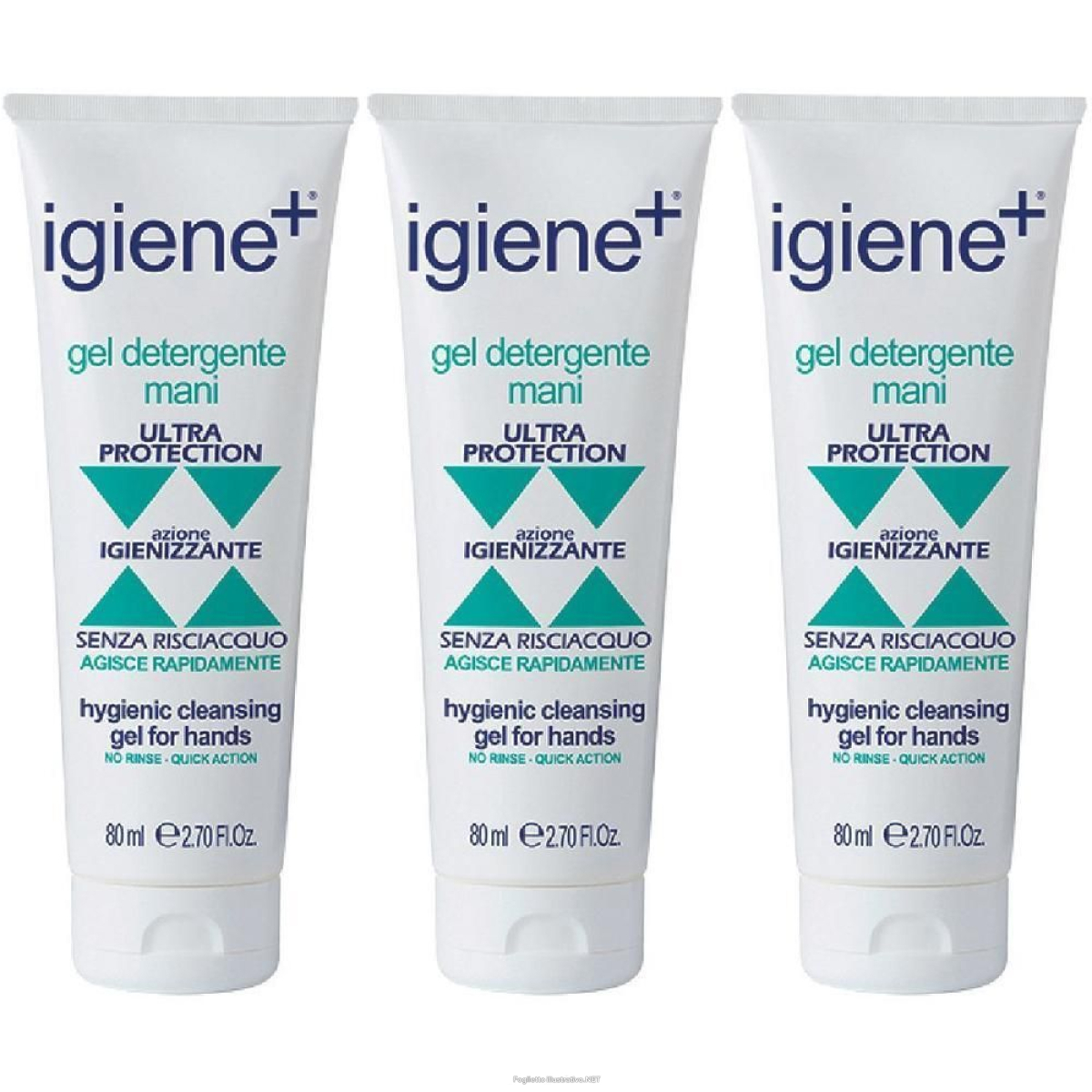 Cerca Offerte di igiene+ gel detergente mani antibatterico 3x80 ml e acquista online