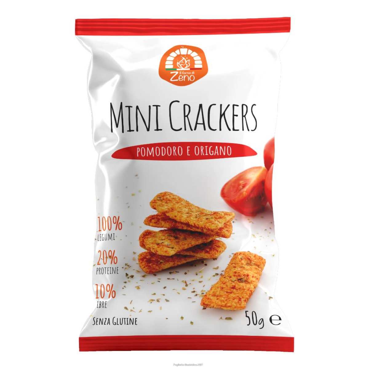 Cerca Offerte di il forno di zeno minicrackers di legumi al pomodoro 50 g e acquista online