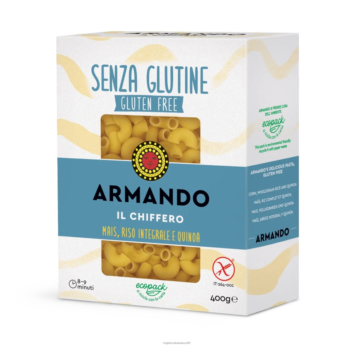 Cerca Offerte di il gluten free di armando il chiffero mais riso integrale e quinoa 400 g e acquista online