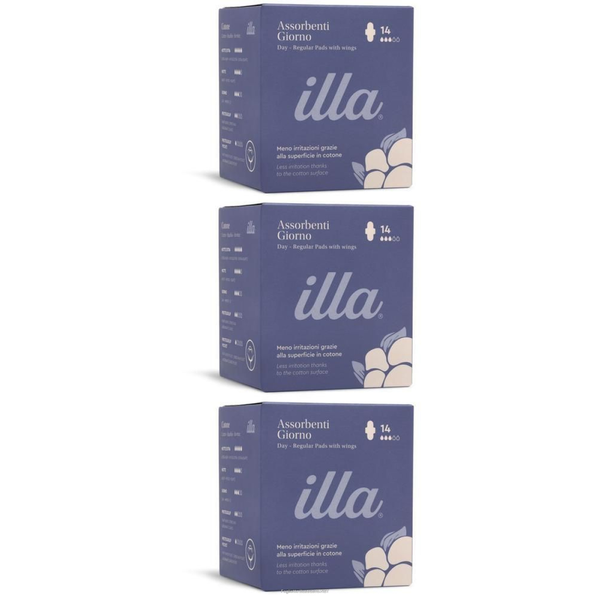 Cerca Offerte di illa® care assorbenti giorno con ali 3x14 pz e acquista online