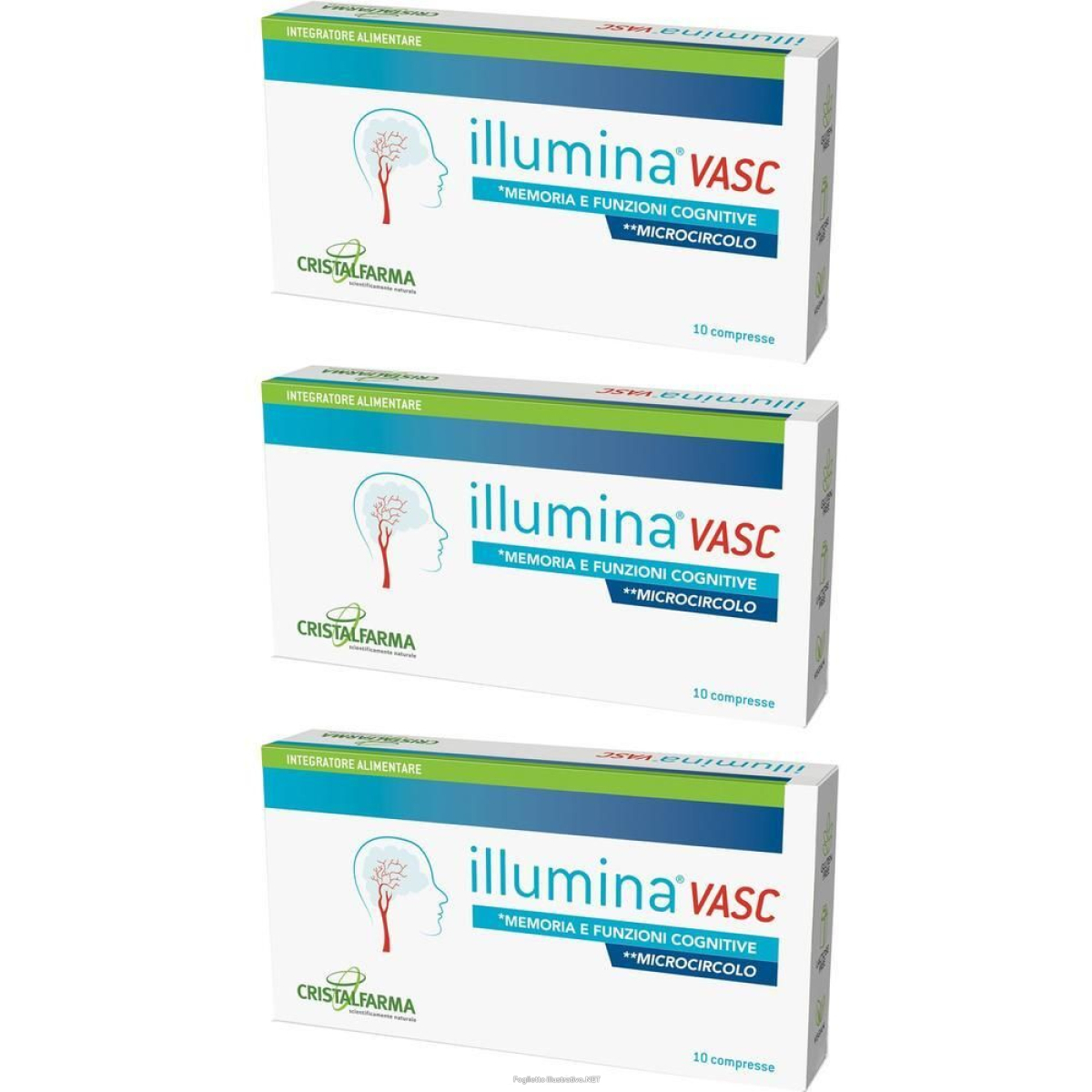 Cerca Offerte di illumina vasc 10 compresse 3x14 g rivestite con film e acquista online