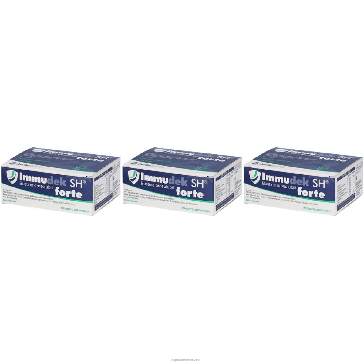 Cerca Offerte di immudek sh® forte set da 3 3x16 pz bustina e acquista online