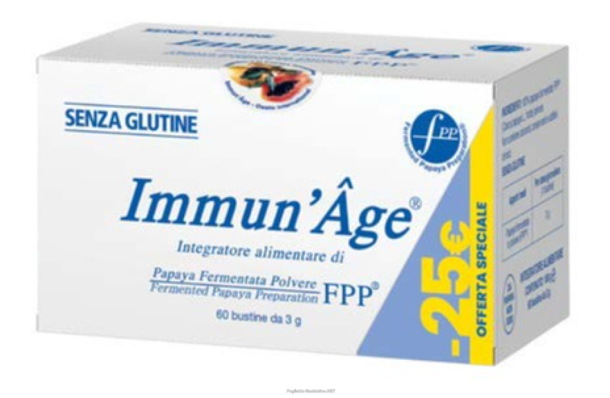 Cerca Offerte di immun'age 60 bustine – integratore antiossidante a base di papaya fermentata e acquista online
