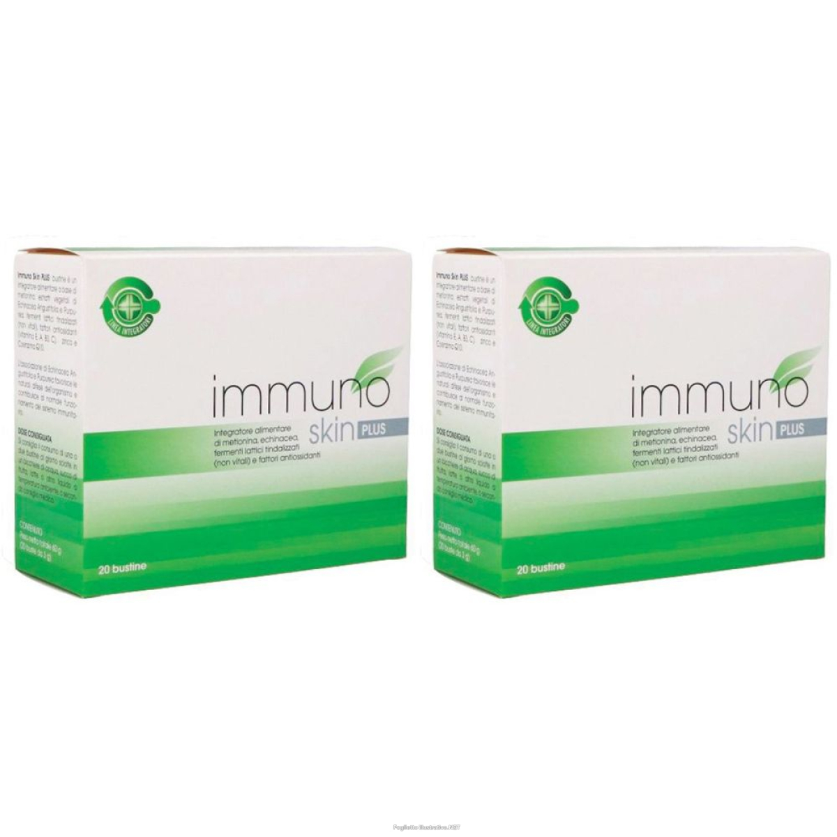 Cerca Offerte di immuno skin plus bustine set da 2 2x20 pz bustina e acquista online
