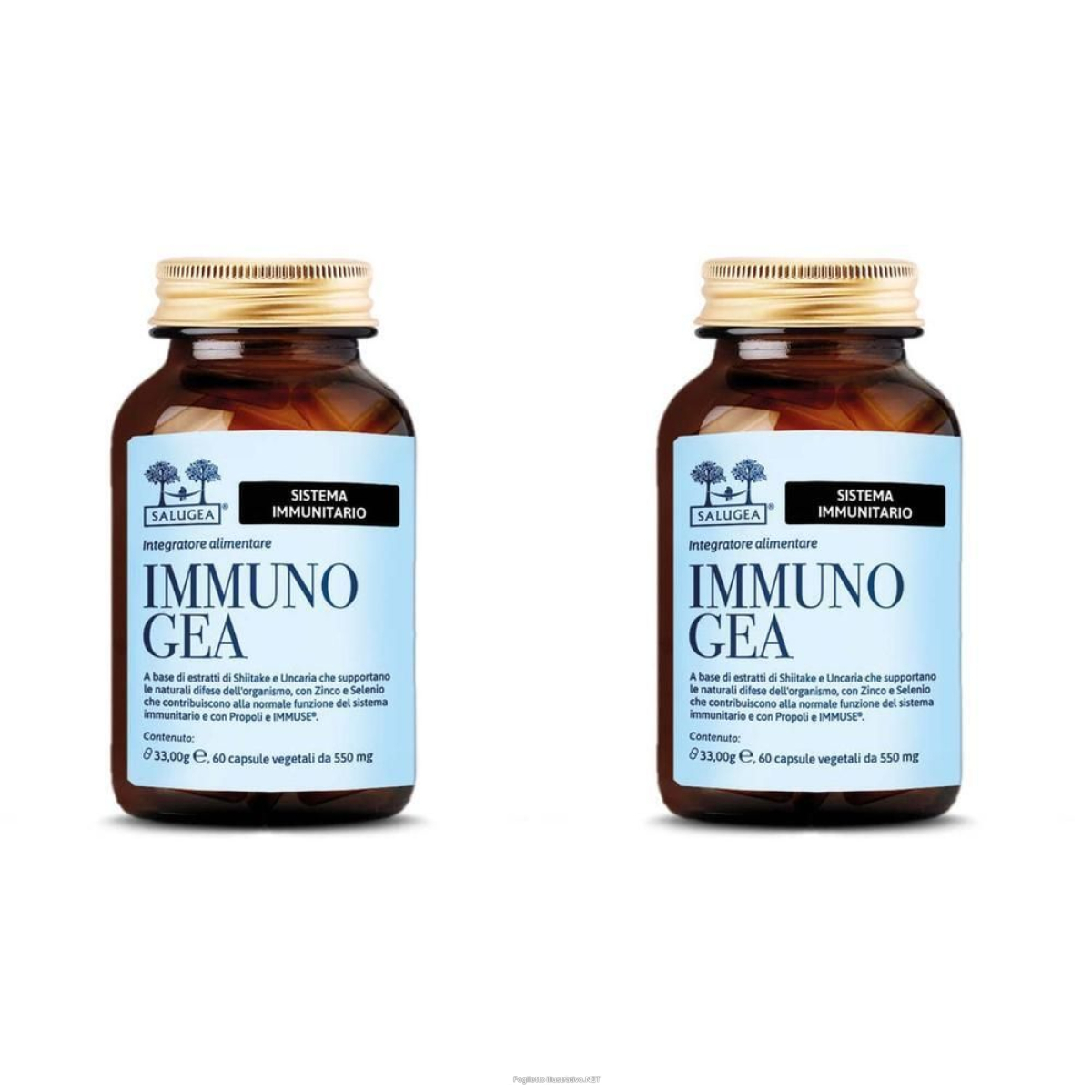 Cerca Offerte di immunogea salugea - difese immunitarie adulti capsule 2x33 g capsule e acquista online