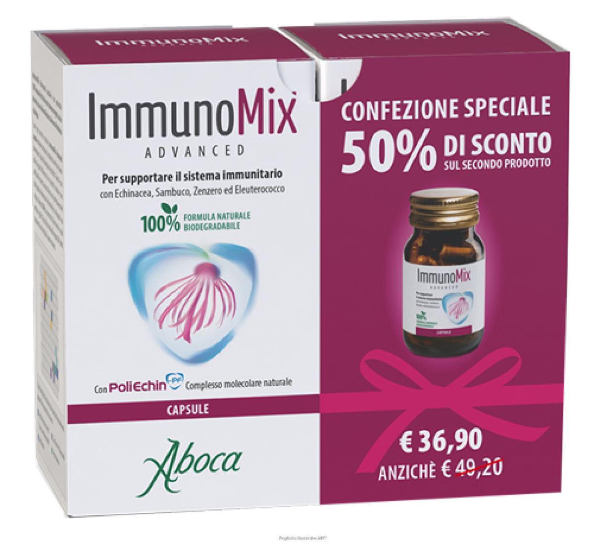 Cerca Offerte di immunomix advanced integratore per il sistema immunitario 50 capsule e acquista online
