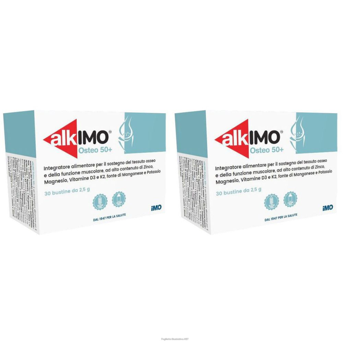Cerca Offerte di imo alkimo osteo 50+ set da 2 2x30 pz bustina e acquista online