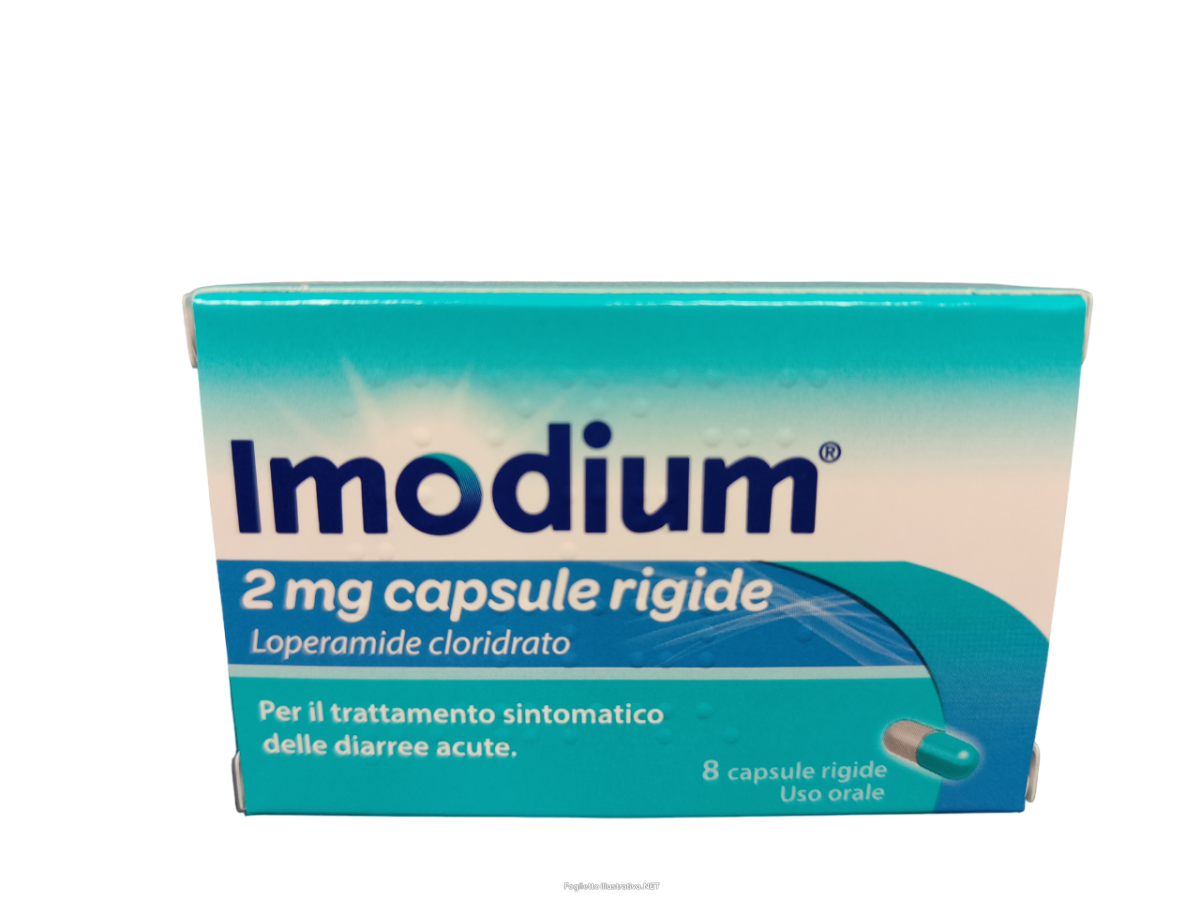 Cerca Offerte di imodium 2 mg loperamide cloridrato 8 capsule rigide e acquista online