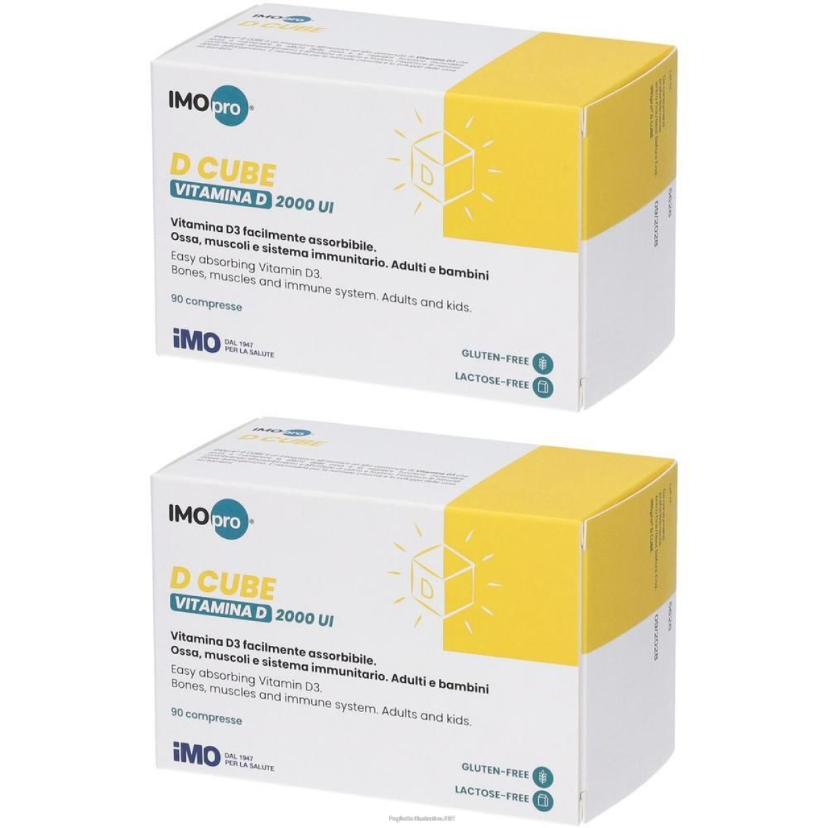Cerca Offerte di imopro d cube vitamina compresse 2x54 g e acquista online