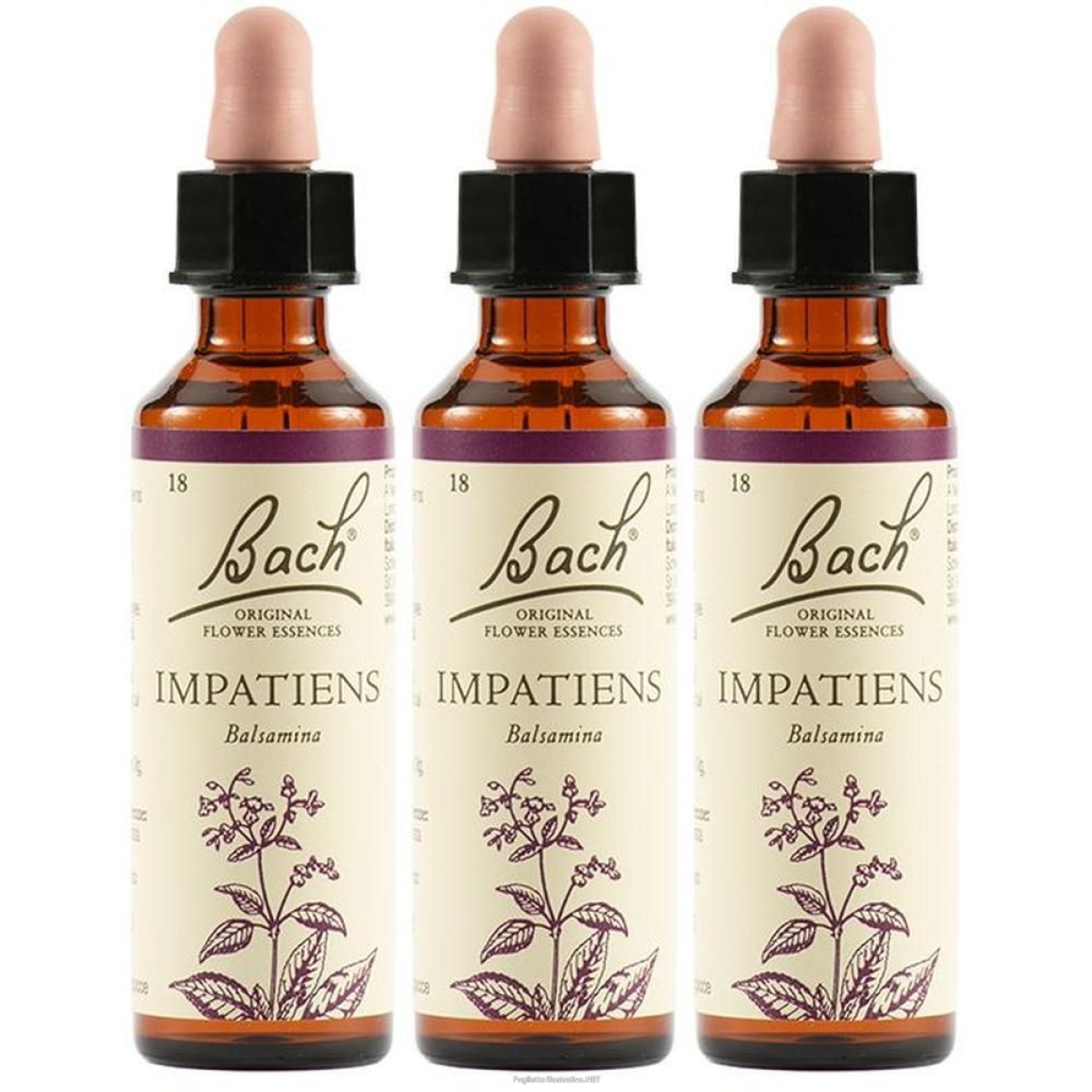 Cerca Offerte di Impatients Bach Orig 20 ml 3x20 ml Gocce Orali e acquista online