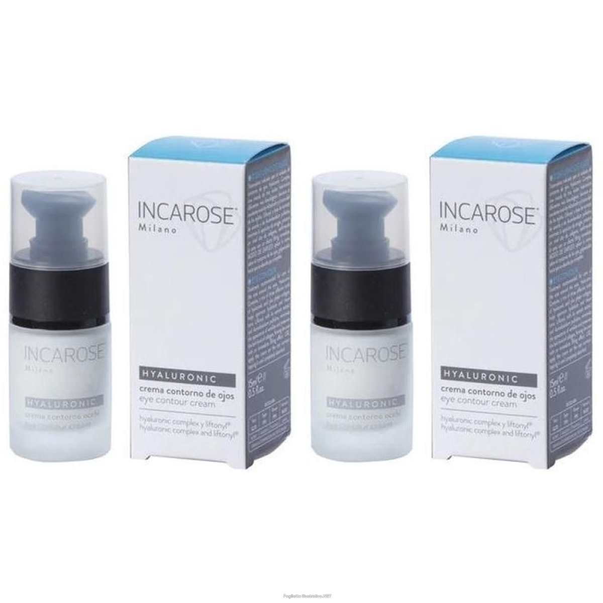 Cerca Offerte di incarose hyaluronic contorno occhi 2x15 ml e acquista online