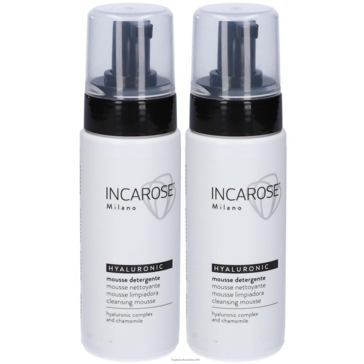 Cerca Offerte di incarose hyaluronic mousse detergente viso 2x200 ml e acquista online
