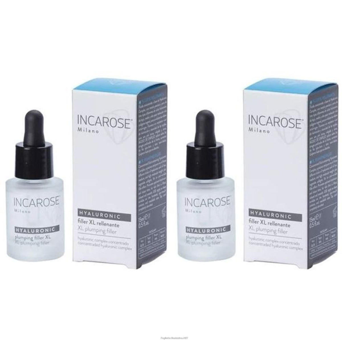 Cerca Offerte di incarose hyaluronic siero viso plumpling filler 3d 2x15 ml e acquista online