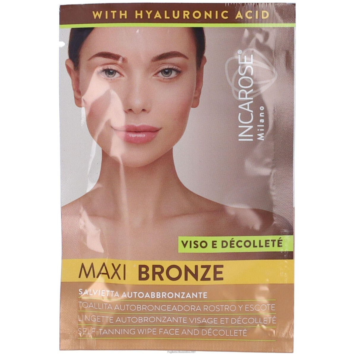 Cerca Offerte di incarose maxi bronze salvietta autoabbronzante viso décolleté 1 pz sal e acquista online