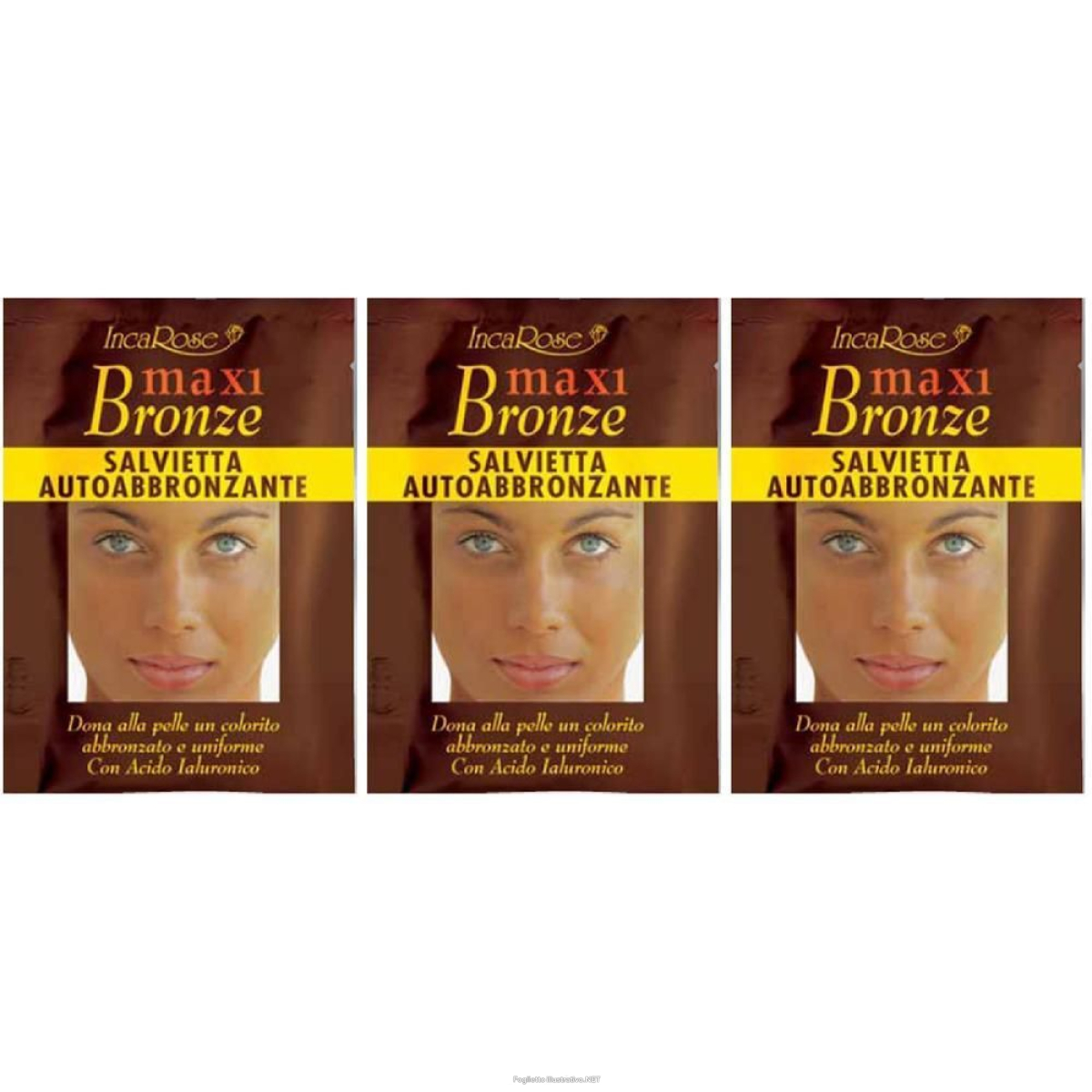 Cerca Offerte di incarose maxi bronze salvietta monouso 7x6 ml e acquista online