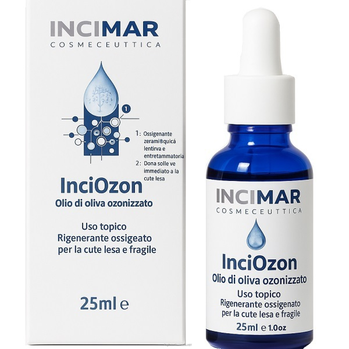 Cerca Offerte di inciozon olio di oliva ozonizzato per uso topico 25 ml e acquista online