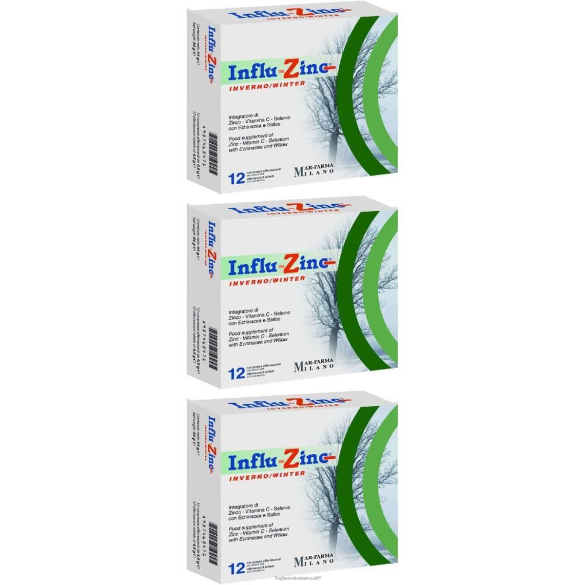 Cerca Offerte di influzinc inverno 12 compresse effervescenti 3x12 pz efferve e acquista online
