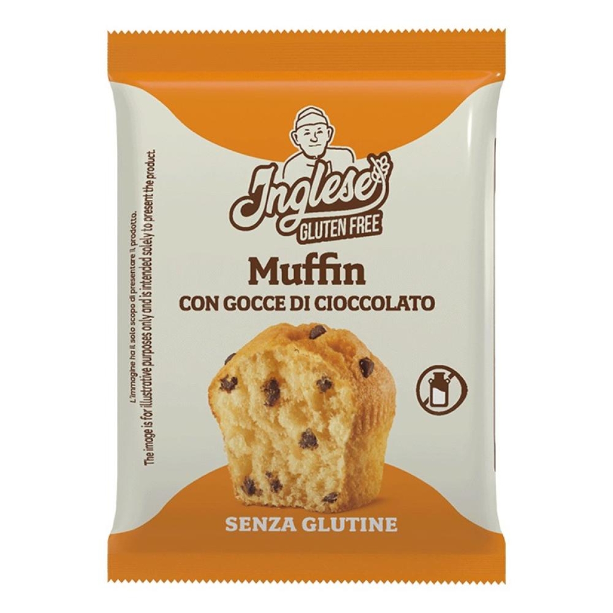 Cerca Offerte di Inglese muffin alla vaniglia con gocce di cioccolato inglese per merenda senza glutine monoporzione 50 g e acquista online
