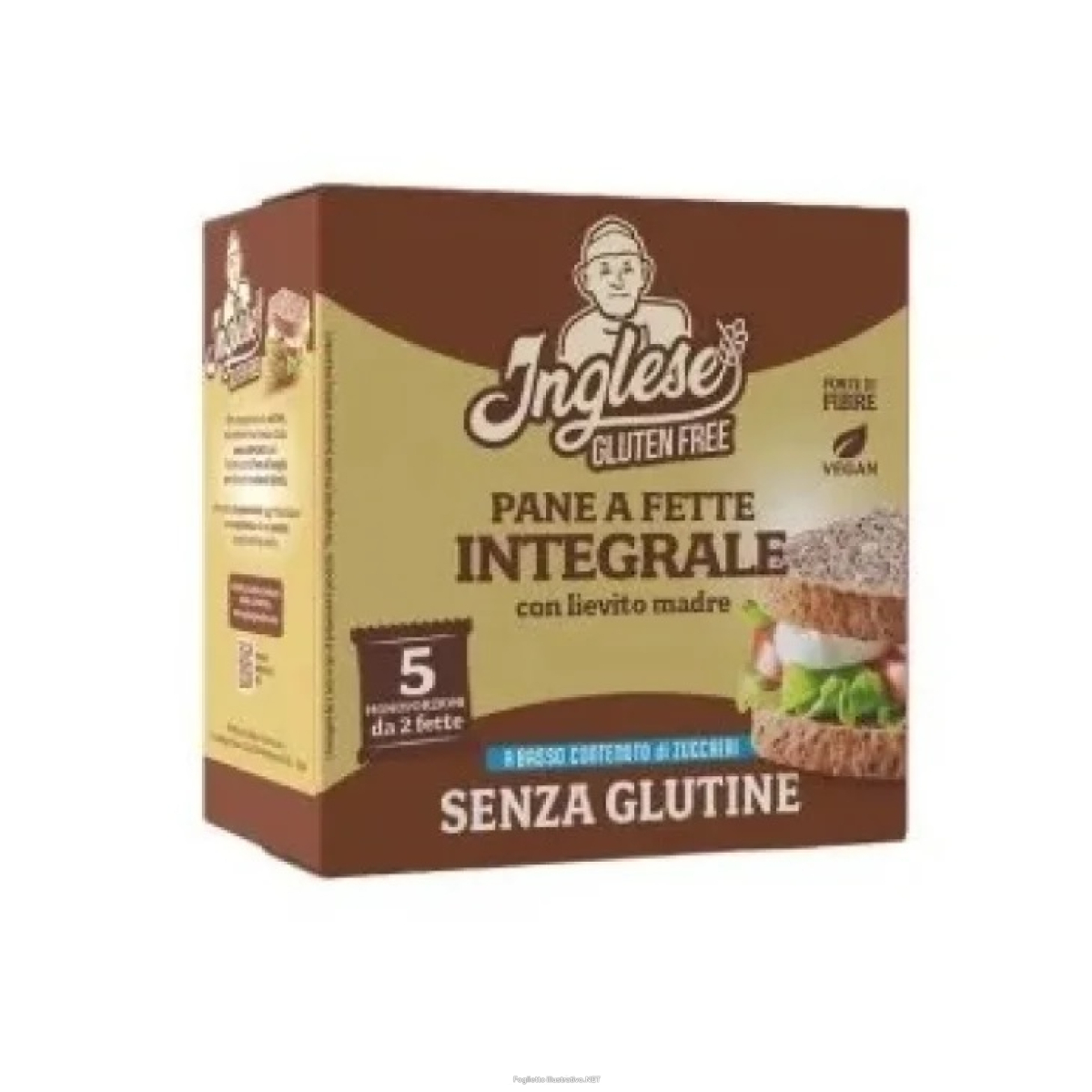 Cerca Offerte di inglese pane a fette integrale senza glutine e senza lattosio 5 pezzi e acquista online